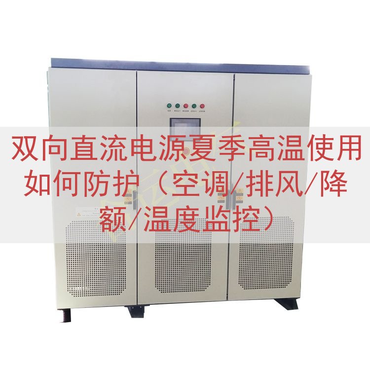 双向直流电源夏季高温使用如何防护（空调/排风/降额/温度监控）